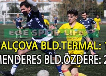 ÖZDERESPOR, BALÇOVA DEPLASMANINDA GÜLEN TARAF OLDU