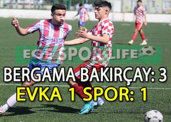 BERGAMA BAKIRÇAY, 3 PUANI 3 GOLLE ALDI