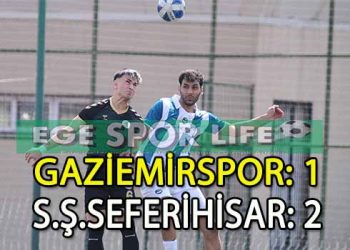 S.Ş.SEFERİHİSAR, ŞAMPİYON GAZİEMİR’İ YENEREK PLAY-OFF’LAR İÇİN AVANTAJ ELDE ETTİ