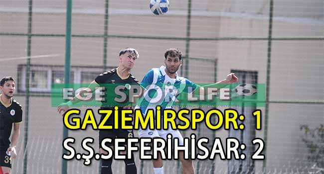 S.Ş.SEFERİHİSAR, ŞAMPİYON GAZİEMİR’İ YENEREK PLAY-OFF’LAR İÇİN AVANTAJ ELDE ETTİ