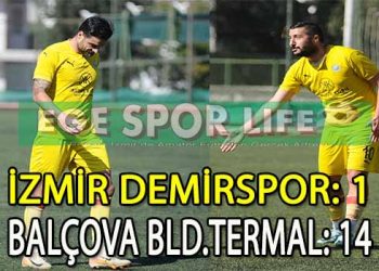 BALÇOVA BELEDİYE TERMAL’DEN FARKLI SKOR    