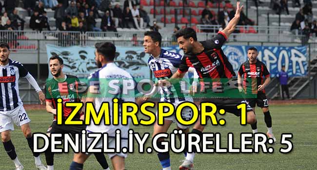 İZMİRSPOR, EVİNDE LİDERE MAĞLUP OLDU