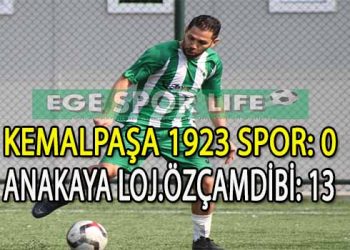 ANAKAYA LOJ.ÖZÇAMDİBİSPOR’DAN GOL YAĞMURU