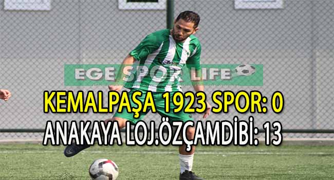ANAKAYA LOJ.ÖZÇAMDİBİSPOR’DAN GOL YAĞMURU