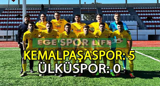 KEMALPAŞASPOR’DAN NET GALİBİYET