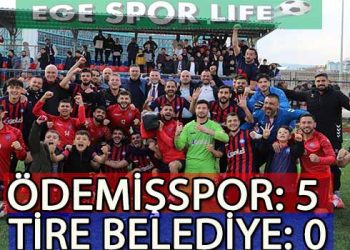 ÖDEMİŞSPOR, GRUP ŞAMPİYONU OLDU VE PLAY-OFF’LARA KALDI