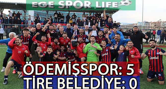 ÖDEMİŞSPOR, GRUP ŞAMPİYONU OLDU VE PLAY-OFF’LARA KALDI