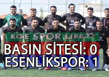 LİDER ESENLİKSPOR, ŞAMPİYONLUK YOLUNDA BİR RAKİBİNİ DAHA YENMEYİ BAŞARDI