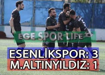 LİDER ESENLİKSPOR, DOLU DİZGİN YOLUNA DEVAM ETTİ