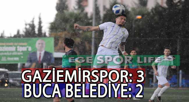 GAZİEMİRSPOR, GALİP GELDİ VE BAL HEYECANINI SON MAÇA BIRAKTI