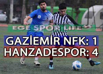 HANZADESPOR, GAZİEMİR’DE LİDERLİĞİNİ SÜRDÜRDÜ