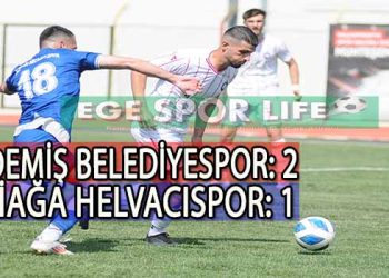 ÖDEMİŞSPOR, SON VİRAJA GİRDİ