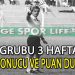 İZMİR SÜPER AMATÖR PLAY-OFF A GRUBUNDA PUAN DURUMU VE MAÇ SONUÇLARI