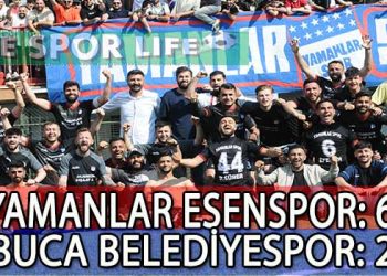 YAMANLAR ESENSPOR, BUCA BELEDİYE’Yİ YENDİ VE HAFTAYI LİDER TAMAMLADI