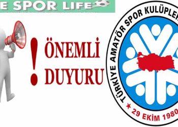 TÜM SPOR KAMUOYUNA ÖNEMLİ DUYURU 