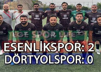 LİDER ESENLİKSPOR, DÖRTYOL ENGELİNİ DE AŞTI