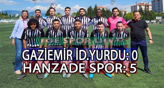 HANZADESPOR, ŞAMPİYONLUĞA KOŞUYOR