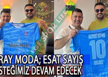 BERAY MODA, K.SEVGİSPOR’A FORMA SPONSORU OLDU