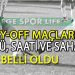 İZMİR 2 AMATÖR PLAY-OFF’LARIN MAÇ PROGRAMI