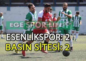ŞAMPİYON ESENLİKSPOR, NAMAĞLUP SERİSİNE 1 MAÇ DAHA EKLEDİ