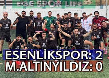 ESENLİKSPOR, ŞAMPİYONLUĞUNU İLAN ETTİ ️