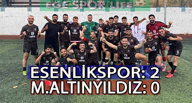 ESENLİKSPOR, ŞAMPİYONLUĞUNU İLAN ETTİ ️