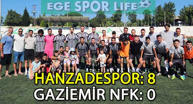 ŞAMPİYON HANZADESPOR, PLAY-OFF’LAR İÇİN SON PROVASINI YAPTI