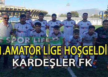 KARDEŞLER FK’DA 1. AMATÖR LİGE YÜKSELDİ