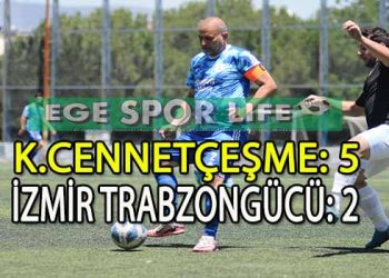 ŞAMPİYON K.CENNETÇEŞME, İZMİR TRABZONGÜCÜ’NÜ RAHAT AŞTI
