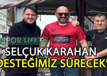 KARABAĞLAR SEVGİSPOR’A, KARAHAN OTOMOTİV’DEN DESTEK