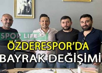 ÖZDERESPOR’DA YENİ BAŞKAN ADNAN YALÇIN OLDU