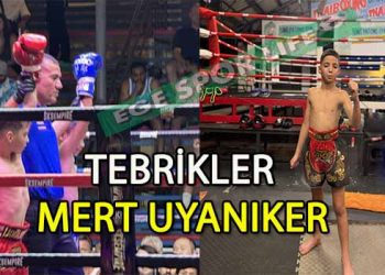 BOSTANLISPORLU 10 YAŞINDAKİ MERT, TAYLAND’TA RİNGE ÇIKTI