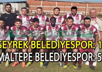 MALTEPE BELEDİYESPOR, LİGİN SON MAÇINI FARKLI KAZANDI