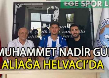 ALİAĞA HELVACI’DA MUHAMMET NADİR GÜL ANLAŞMAYI İMZALADI