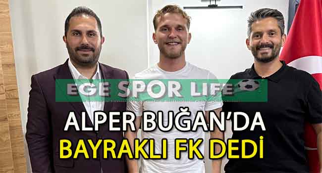 BAYRAKLI FK KADROSUNA BİR YILDIZ DAHA EKLEDİ, ALPER BUĞAN İMZAYI ATTI