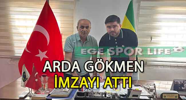 MENEMEN KOYUNDERE, GENÇ GOLCÜ ARDA GÖKMEN İLE ANLAŞTI