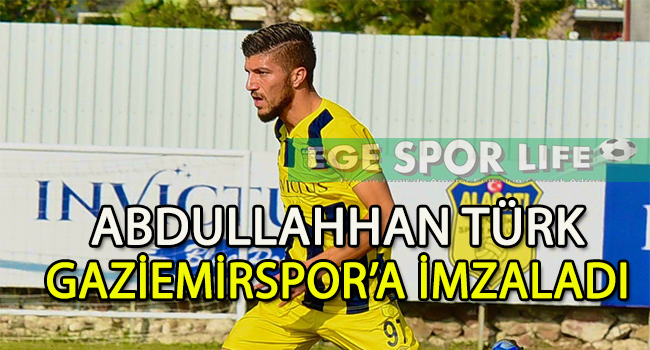 GAZİEMİRSPOR, ORTA ALANA ABDULLAHHAN TÜRK’Ü ALDI