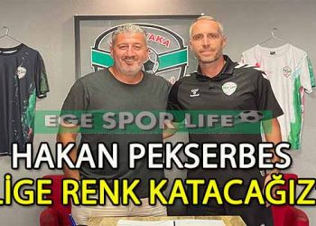 HAKAN PEKSERBES, KARŞIYAKA YALISPOR’A TEKNİK ADAM OLARAK İMZA ATTI