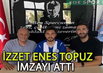 ALİAĞA HELVACI, İZZET ENES TOPUZ’U BIRAKMADI