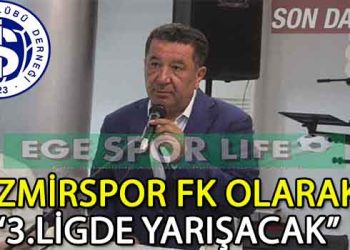 İZMİRSPOR,  3. LİGDE MÜCADELE ETMEYE HAZIRLANIYOR