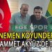 MENEMEN KOYUNDERE’DE, GENÇ SAVUNMA OYUNCUSU MUHAMMET AKYÜZ İMZALADI