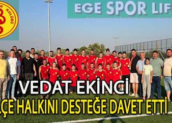 BAYINDIRSPOR’DA YENİ BAŞKAN VEDAT EKİNCİ OLDU
