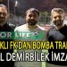 BAYRAKLI FK’DAN FLAŞ TRANSFER, BATTAL DEMİRBİLEK’TE TAMAM