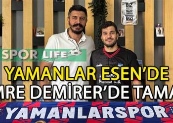 YAMANLAR, EMRE DEMİRER’İ DE KADROSUNA DAHİL ETTİ