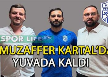 MUZAFFER KARTAL, K.ÇİĞLİ YENİMAHALLE’DE SÖZLEŞME YENİLEDİ