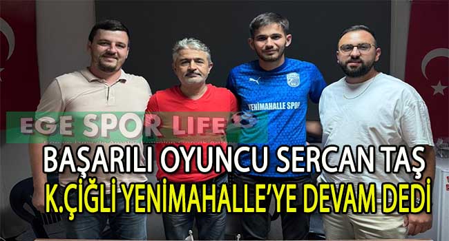 K.ÇİĞLİ YENİ MAHALLE, YILDIZ OYUNCUSU SERCAN TAŞ İLE ANLAŞMA SAĞLADI