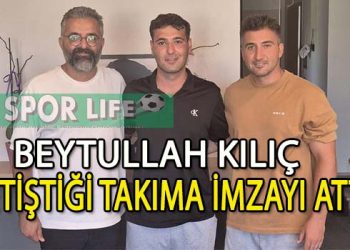 GÜZELBAHÇE BELEDİYESPOR, BEYTULLAH KILIÇ’I YUVAYA DÖNDÜRDÜ