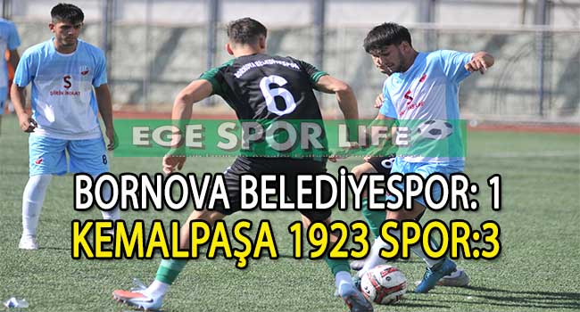 KEMALPAŞA 1923, DEPLASMANDA BORNOVA BELEDİYE’DEN İSTEDİĞİ 3 PUANI ALDI