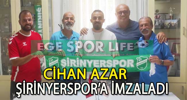 ŞİRİNYERSPOR, ÖN LİBERO’YA CİHAN AZAR’I ALDI