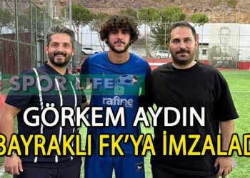 BAYRAKLI FK, STOPER MEVKİYE GÖRKEM AYDIN’I TAKVİYE ETTİ